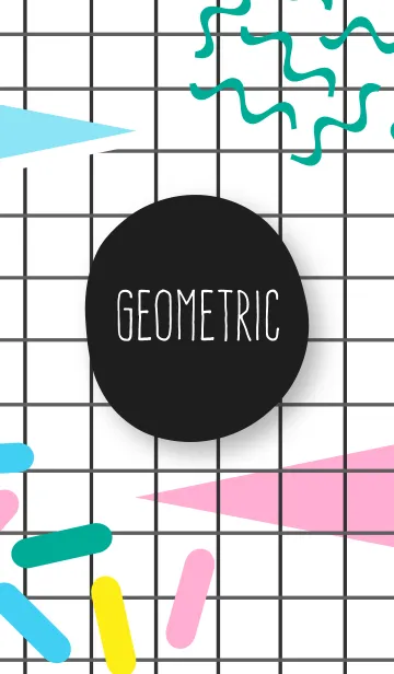 [LINE着せ替え] Material Geometricの画像1