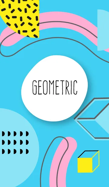 [LINE着せ替え] Material Geometric 2の画像1