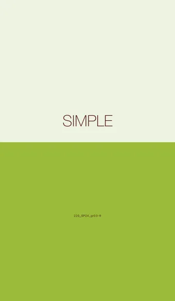 [LINE着せ替え] 220.24_グリーン3-9の画像1