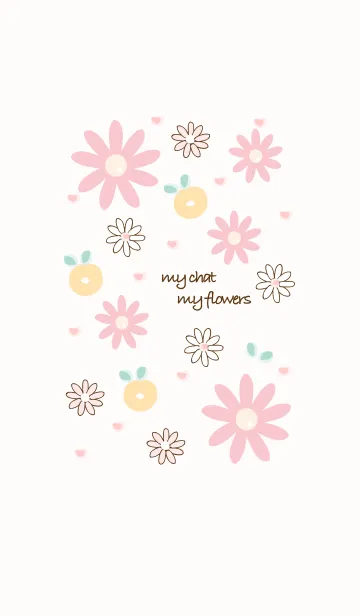 [LINE着せ替え] Fairy tale flowers 20の画像1