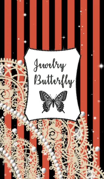 [LINE着せ替え] Jewelry Butterfly_Halloweenの画像1