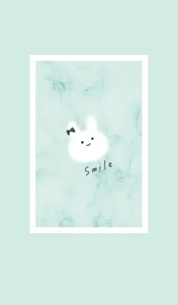 [LINE着せ替え] 大理石と笑顔のうーたん2♥グリーン02_1の画像1