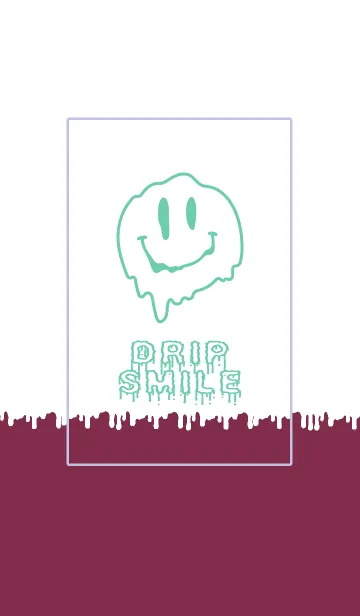 [LINE着せ替え] ドリップ スマイル 52の画像1
