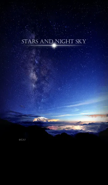 [LINE着せ替え] 願いを叶える星と夏の夜空の画像1