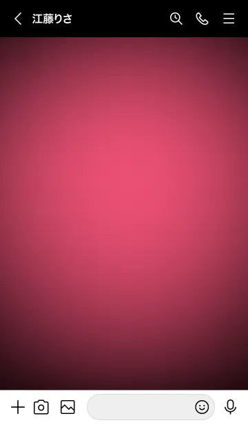 [LINE着せ替え] Punch Pink in black Vr.8 (JP)の画像3