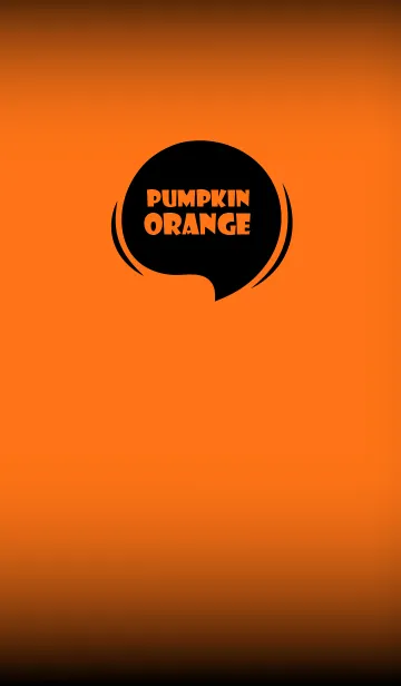 [LINE着せ替え] Pumpkin Orange And Black Vr.7 (JP)の画像1