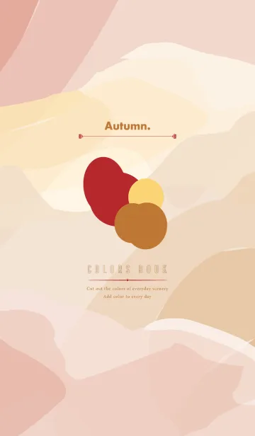[LINE着せ替え] autumn/colors.の画像1