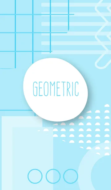 [LINE着せ替え] Material Geometric 3.4の画像1