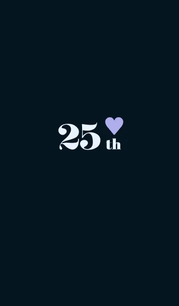 [LINE着せ替え] 25 th 40の画像1