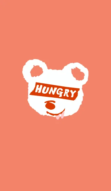 [LINE着せ替え] ハングリー ベア 106の画像1