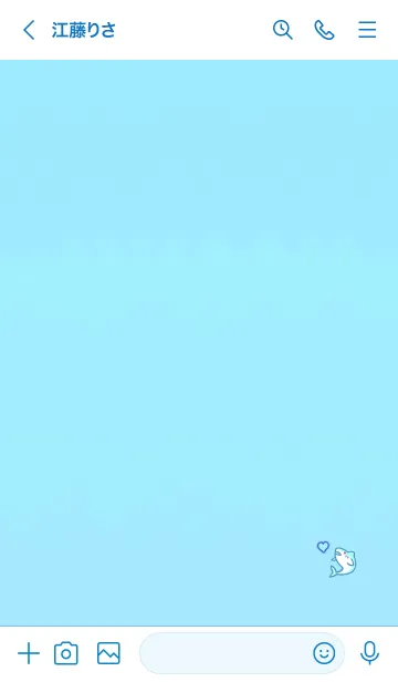 [LINE着せ替え] Happiness shark 10001の画像3