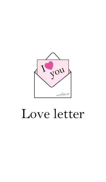 [LINE着せ替え] Love Letter 4の画像1