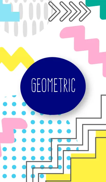 [LINE着せ替え] Material Geometric 6の画像1