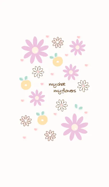 [LINE着せ替え] Blueberry flowers 15の画像1