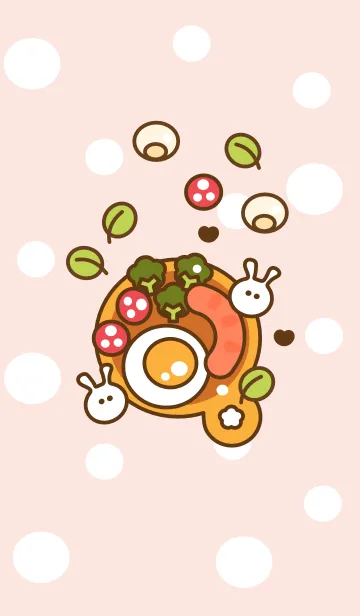 [LINE着せ替え] Big breakfastの画像1