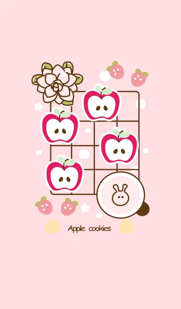 [LINE着せ替え] Apple cookies 8の画像1