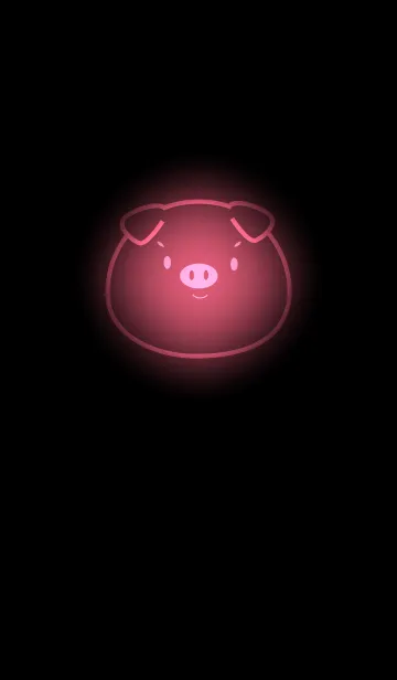 Pig in Pink  Light Theme (JP)の着せ替えメイン画像