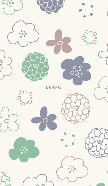 [LINE着せ替え] 花 シック27の画像1