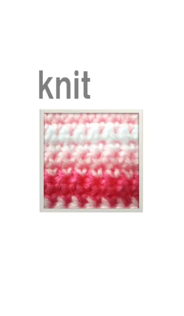 [LINE着せ替え] ニット -pink-014の画像1