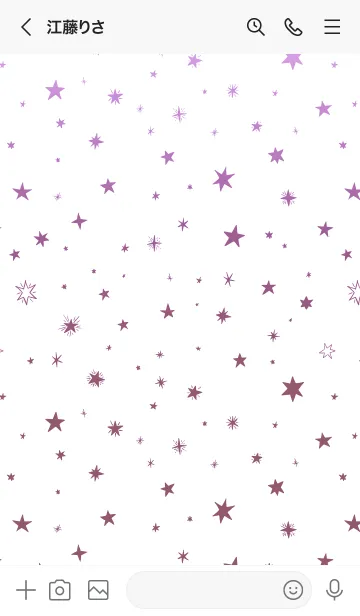 [LINE着せ替え] ミニ スターズ 51の画像3