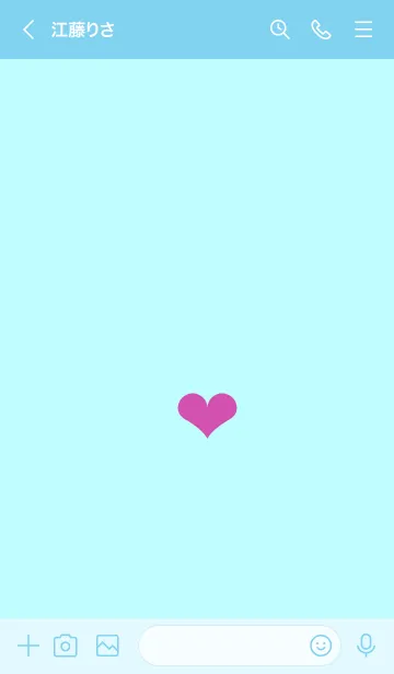 [LINE着せ替え] ザ シンプル ミニ ハート 56の画像3