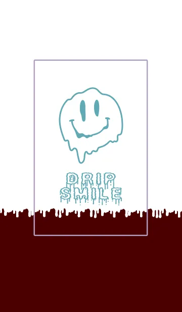[LINE着せ替え] ドリップ スマイル 53の画像1