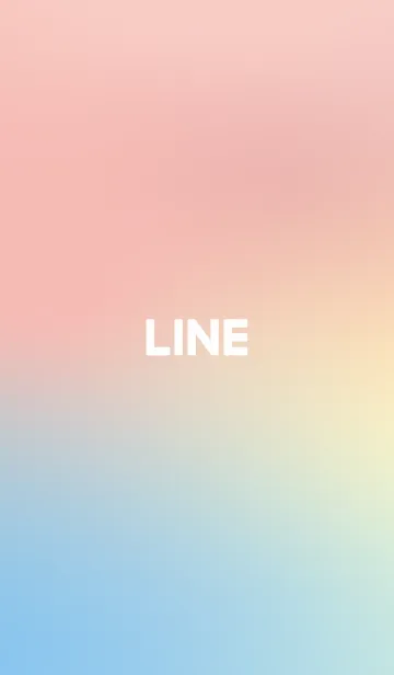 [LINE着せ替え] グラデーション ピンク＆ブルーの画像1