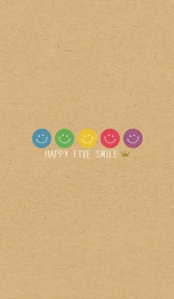 [LINE着せ替え] HAPPY FIVE SMILE.CROWN 40の画像1