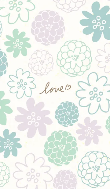 [LINE着せ替え] かわいい お花26の画像1