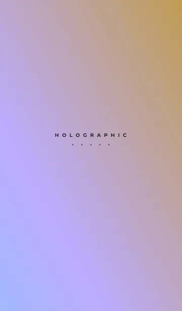 [LINE着せ替え] ホログラフィック 3の画像1