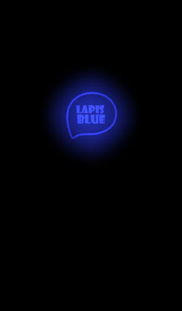 [LINE着せ替え] lapis blue Neon Theme Ver.10 (JP)の画像1