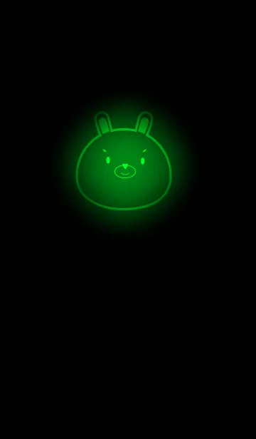 [LINE着せ替え] Black Rabbit in  Light  Theme (JP)の画像1