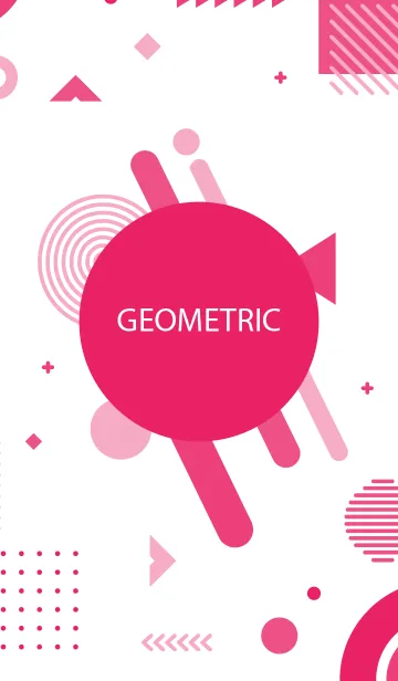 [LINE着せ替え] Flat Geometric 1.2の画像1