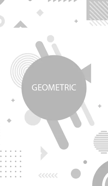 [LINE着せ替え] Flat Geometric 1.5の画像1