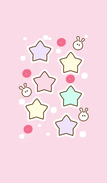 [LINE着せ替え] Star sticker 7の画像1