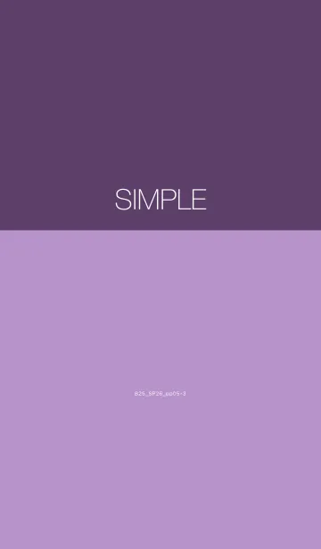 B25.26_パープル5-3のLINE着せ替え