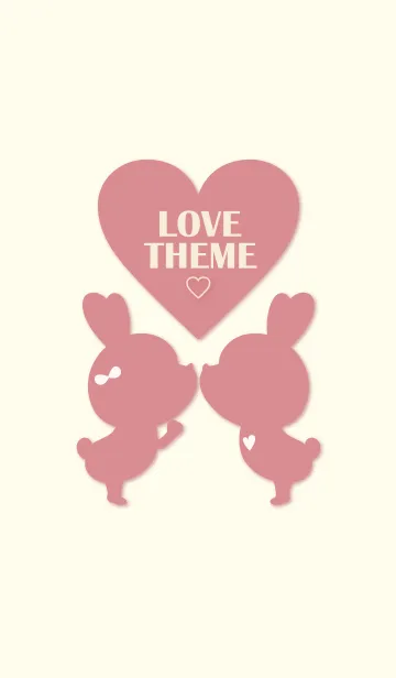 [LINE着せ替え] LOVE THEME & HEART 4の画像1