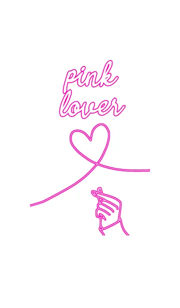 [LINE着せ替え] pink  lover(Japan)の画像1