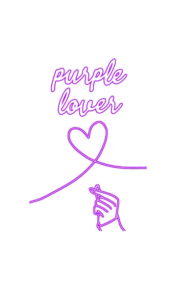 [LINE着せ替え] purple  lover(Japan)の画像1