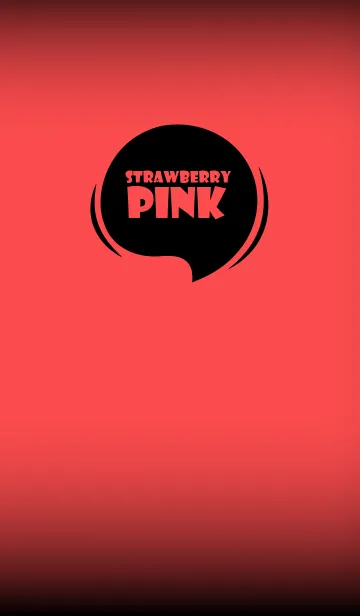 [LINE着せ替え] Strawberry Pink And Black Vr.7 (JP)の画像1