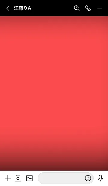 [LINE着せ替え] Strawberry Pink And Black Vr.7 (JP)の画像3