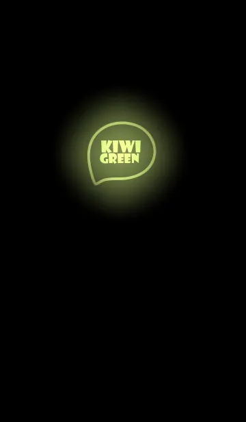 [LINE着せ替え] Kiwi Green Neon Theme Ver.10 (JP)の画像1