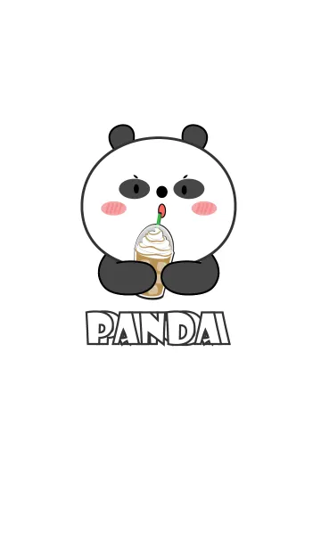 [LINE着せ替え] Panda Simple Theme (JP)の画像1