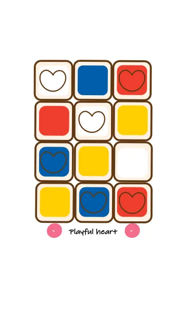 [LINE着せ替え] Playful heart 10の画像1