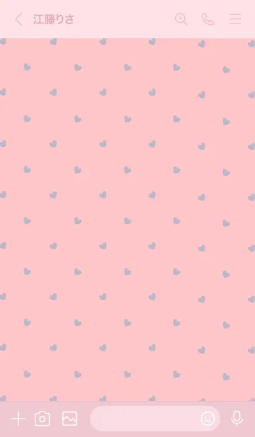 [LINE着せ替え] ミニ ハート 091の画像3