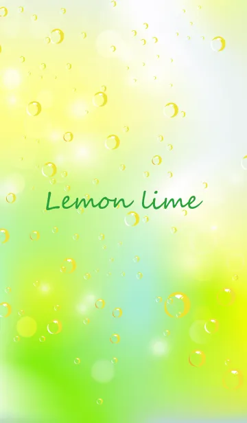 [LINE着せ替え] Lemon&Lime Soda 2の画像1