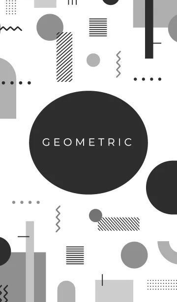 [LINE着せ替え] Flat Geometric 2.2の画像1