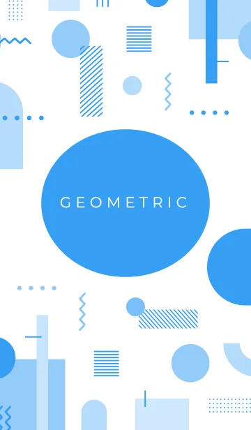 [LINE着せ替え] Flat Geometric 2.4の画像1