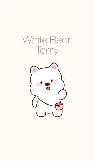 [LINE着せ替え] 白熊テリーの画像1
