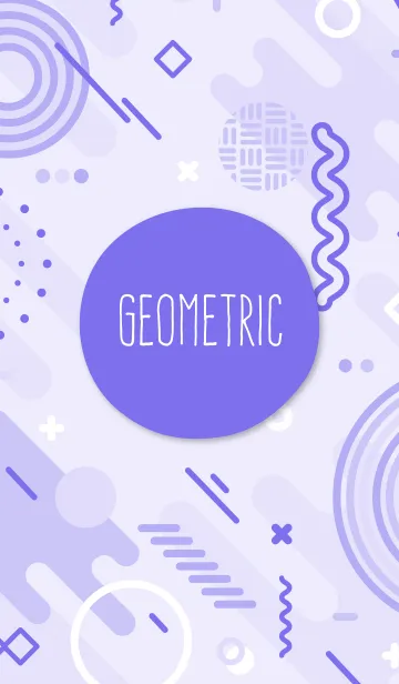 [LINE着せ替え] Flat Geometric 3.2の画像1